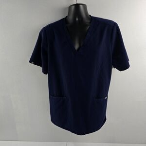FIGS Casma Scrub Top Navy Blue XXL Medical Uniform‎ FW1100 4450